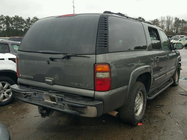 1GNEC16Z52J282469 - 2002 CHEVROLET SUBURBAN C GRAY photo 4