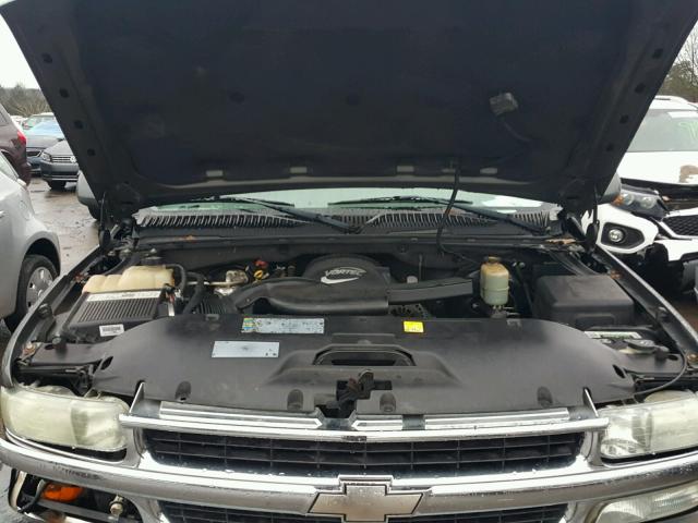 1GNEC16Z52J282469 - 2002 CHEVROLET SUBURBAN C GRAY photo 7