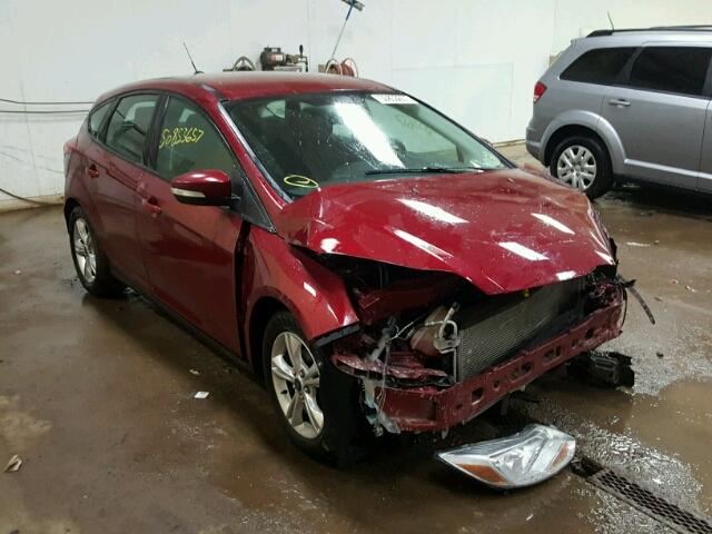 1FADP3K28EL275639 - 2014 FORD FOCUS SE RED photo 1