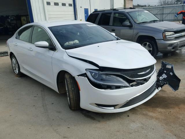 1C3CCCAB6GN101888 - 2016 CHRYSLER 200 LIMITE WHITE photo 1