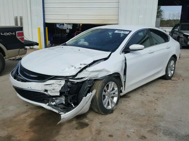 1C3CCCAB6GN101888 - 2016 CHRYSLER 200 LIMITE WHITE photo 2