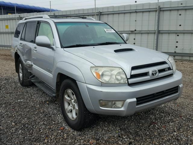 JTEZT14R640016833 - 2004 TOYOTA 4RUNNER SR SILVER photo 1