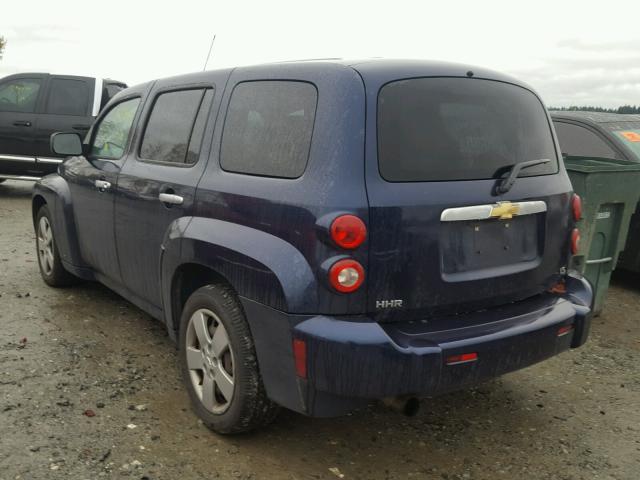 3GNDA13D67S523486 - 2007 CHEVROLET HHR LS ლურჯი ფოტო 3