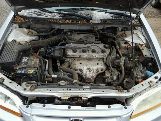 1HGCG31571A028153 - 2001 HONDA ACCORD EX SILVER photo 7