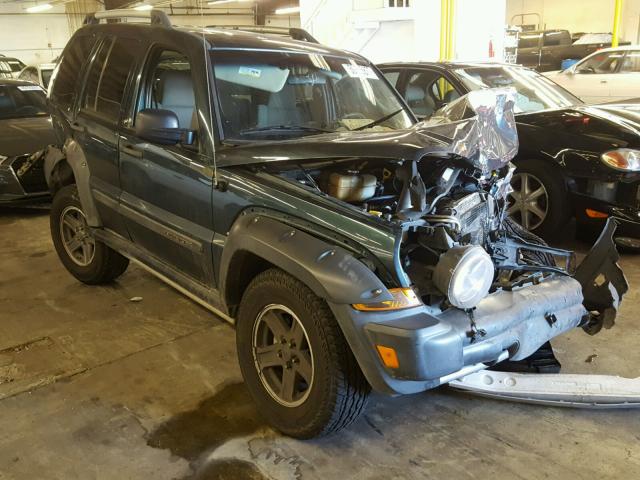 1J4GL38K15W724257 - 2005 JEEP LIBERTY RE GREEN photo 1