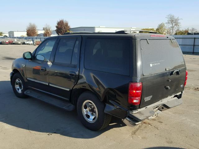 1FMRU15W21LA16033 - 2001 FORD EXPEDITION BLACK photo 3