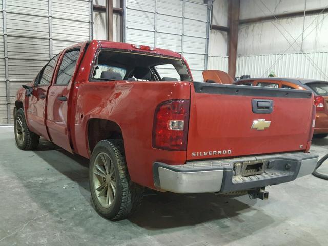 3GCEC13J47G531070 - 2007 CHEVROLET SILVERADO RED photo 3