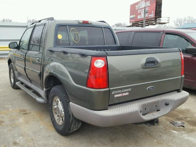 1FMZU67EX1UC05024 - 2001 FORD EXPLORER S GREEN photo 3