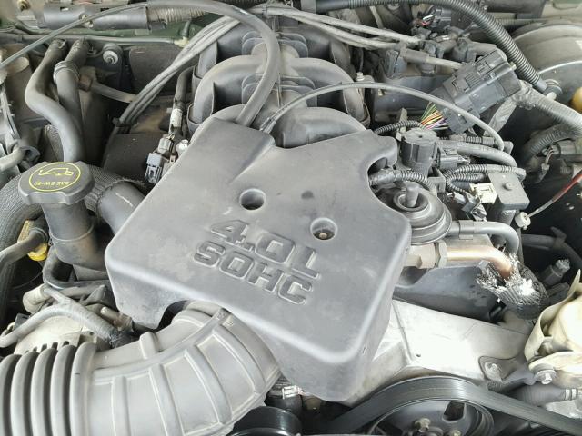 1FMZU67EX1UC05024 - 2001 FORD EXPLORER S 绿色 照片 7