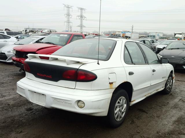 1G2JB5241Y7397835 - 2000 PONTIAC SUNFIRE SE WHITE photo 4