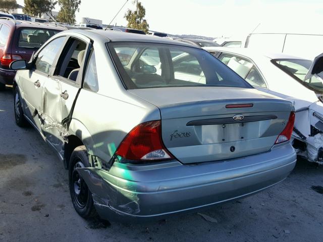 1FAFP34ZX3W232287 - 2003 FORD FOCUS SE C GREEN photo 3