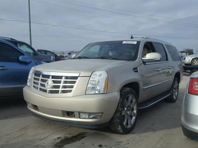 1GYFK66878R141251 - 2008 CADILLAC ESCALADE E GOLD photo 2