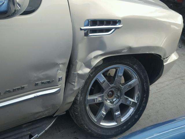 1GYFK66878R141251 - 2008 CADILLAC ESCALADE E GOLD photo 9