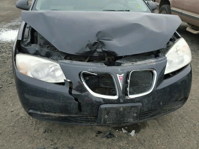 1G2ZG57N094166224 - 2009 PONTIAC G6 BLACK photo 9