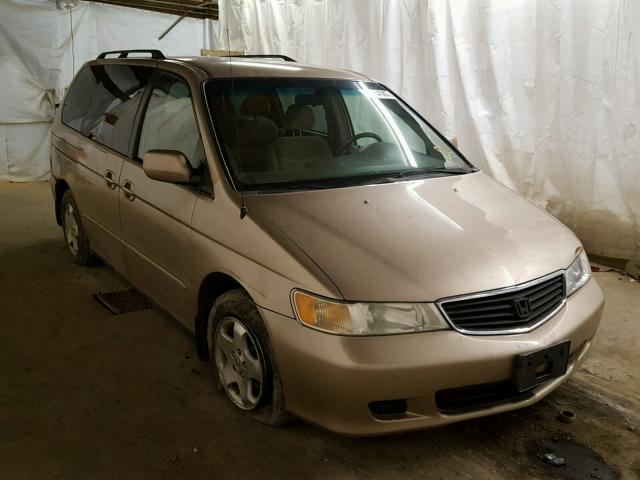 2HKRL1867YH573912 - 2000 HONDA ODYSSEY EX GOLD photo 1