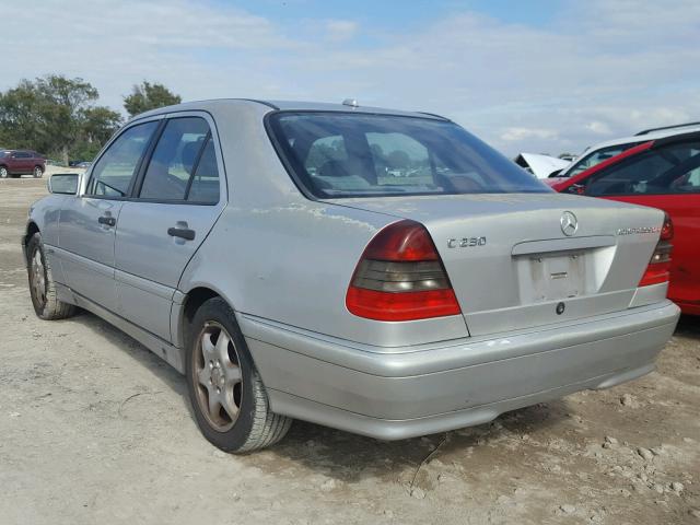 WDBHA24G3YA868209 - 2000 MERCEDES-BENZ C 230 SILVER photo 3