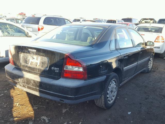 YV1TS94D0Y1101256 - 2000 VOLVO S80 BLACK photo 4