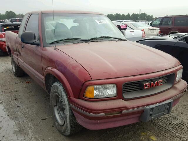 1GTCS19Z5S8522612 - 1995 GMC SONOMA RED photo 1