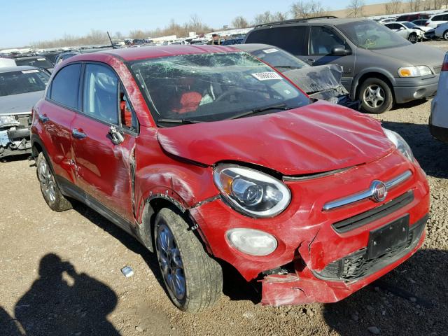 ZFBCFXBT0GP435021 - 2016 FIAT 500X EASY RED photo 1