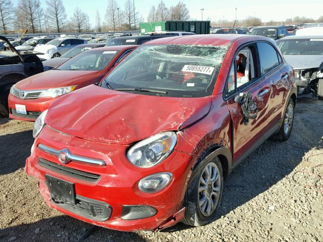 ZFBCFXBT0GP435021 - 2016 FIAT 500X EASY RED photo 9