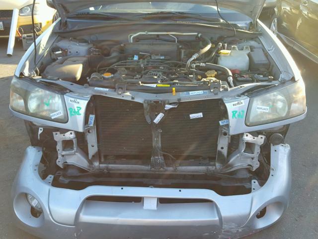 JF1SG65684G731055 - 2004 SUBARU FORESTER 2 SILVER photo 7