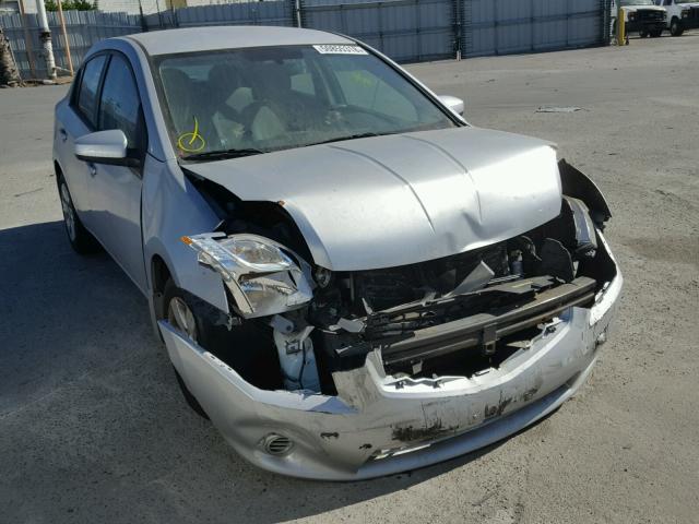 3N1AB6AP4CL651106 - 2012 NISSAN SENTRA 2.0 SILVER photo 1