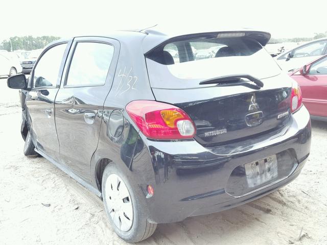 ML32A3HJ1EH011847 - 2014 MITSUBISHI MIRAGE DE BLACK photo 3