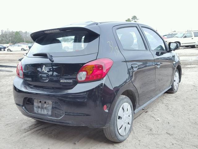 ML32A3HJ1EH011847 - 2014 MITSUBISHI MIRAGE DE BLACK photo 4