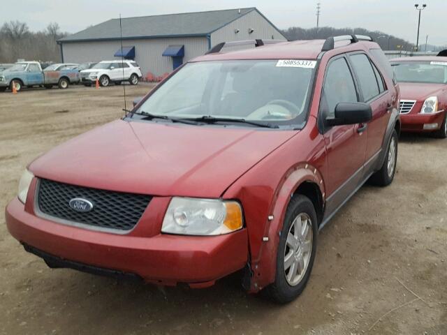 1FMZK04175GA46228 - 2005 FORD FREESTYLE MAROON photo 2