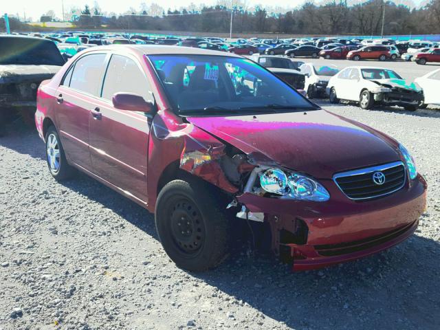 1NXBR32EX5Z423365 - 2005 TOYOTA COROLLA CE MAROON photo 1