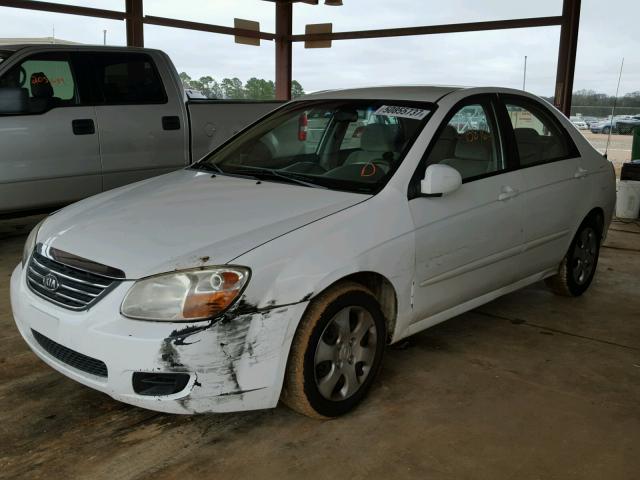 KNAFE121585519614 - 2008 KIA SPECTRA EX WHITE photo 2