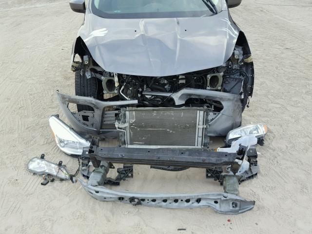 1FMCU0GX4EUD10250 - 2014 FORD ESCAPE SE SILVER photo 9