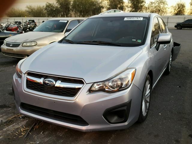 JF1GJAD65EH018797 - 2014 SUBARU IMPREZA PR SILVER photo 2