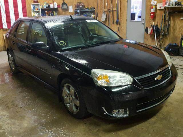 1G1ZU63846F131446 - 2006 CHEVROLET MALIBU MAX შავი ფოტო 1