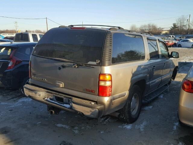 3GKFK16T21G101621 - 2001 GMC YUKON XL K CREAM photo 4