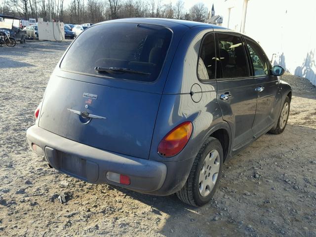 3C4FY48B42T271486 - 2002 CHRYSLER PT CRUISER BLUE photo 4