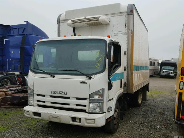 JALC4W163B7000056 - 2011 ISUZU NPR WHITE photo 2