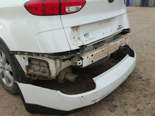 4S4WX86CX64405642 - 2006 SUBARU B9 TRIBECA WHITE photo 9