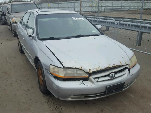 1HGCG66882A012663 - 2002 HONDA ACCORD EX SILVER photo 1