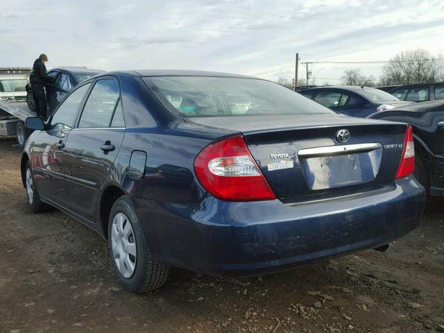 4T1BE32K13U241990 - 2003 TOYOTA CAMRY LE 蓝色 照片 3