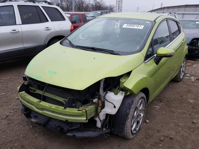 3FADP4FJ8BM102401 - 2011 FORD FIESTA SES GREEN photo 2