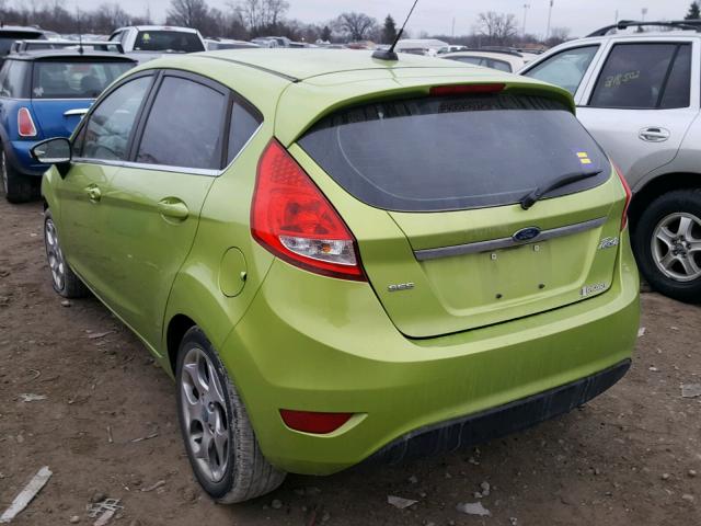 3FADP4FJ8BM102401 - 2011 FORD FIESTA SES GREEN photo 3