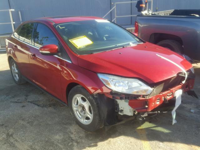 1FAHP3H27CL276898 - 2012 FORD FOCUS SEL RED photo 1