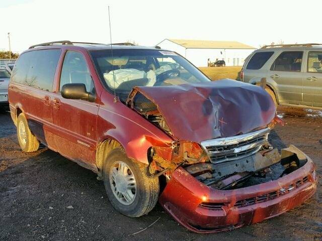 1GNDX13E72D299919 - 2002 CHEVROLET VENTURE LU BURGUNDY photo 1