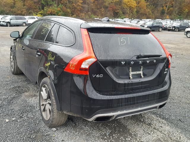 YV4612HK0F1001755 - 2015 VOLVO V60 CROSS BLACK photo 3