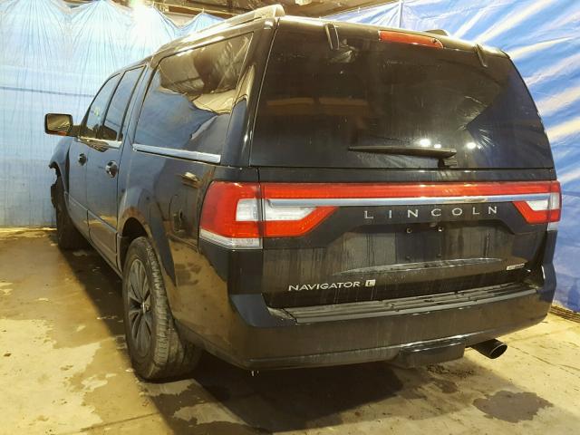 5LMJJ3JTXGEL02218 - 2016 LINCOLN NAVIGATOR 黑色 照片 3