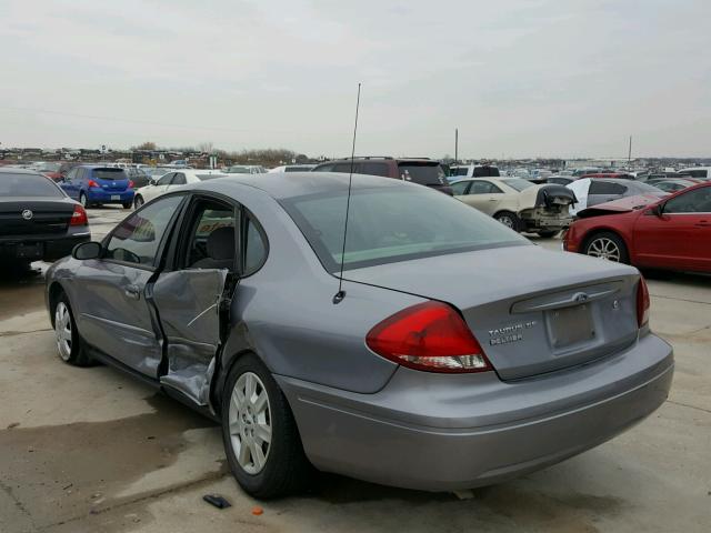 1FAFP53U27A174129 - 2007 FORD TAURUS SE GRAY photo 3