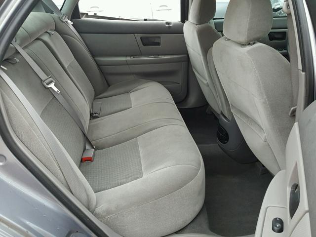 1FAFP53U27A174129 - 2007 FORD TAURUS SE GRAY photo 6