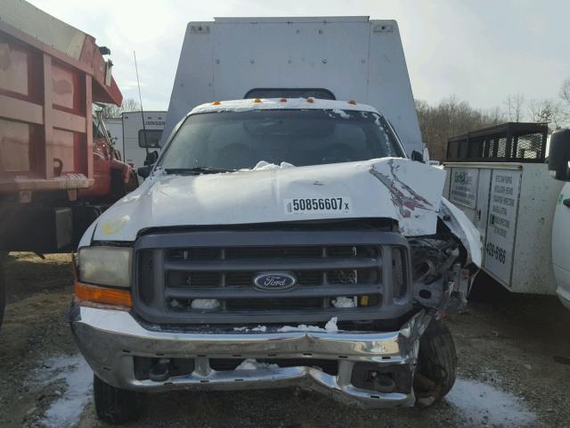 1FDAF56F7XEC00961 - 1999 FORD F550 SUPER WHITE photo 7