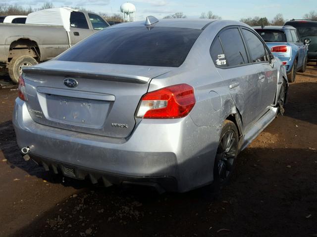 JF1VA1B69H9833027 - 2017 SUBARU WRX SILVER photo 4